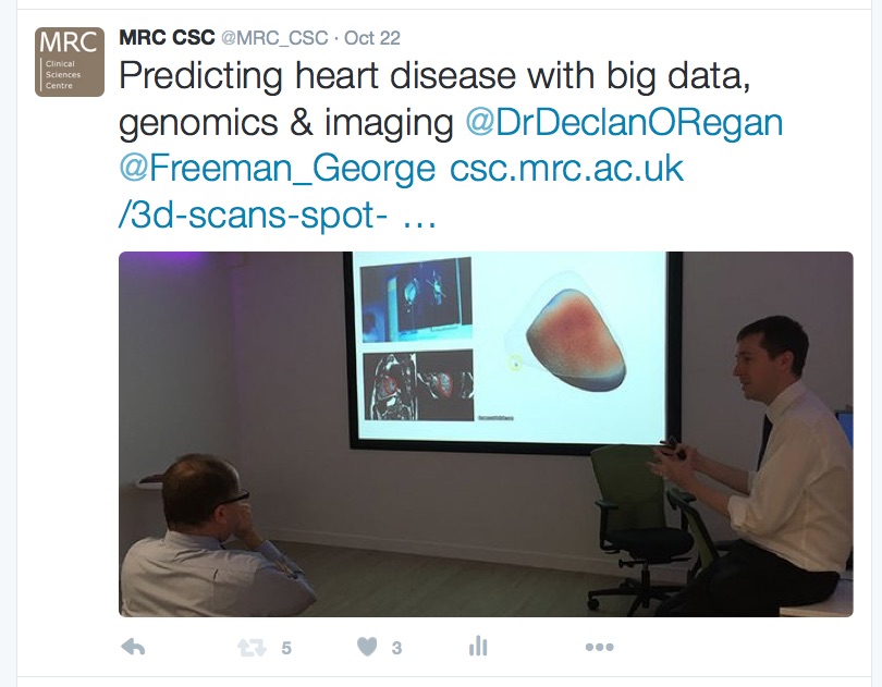 Predicting heart disease with big data, genomics and imaging