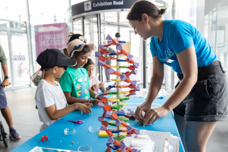 LMS Researchers Showcase Hands-On Science at the Great Exhibition Road Festival 2023