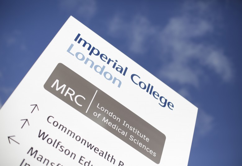 Imperial and MRC LMS logos