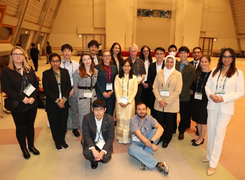 Dr Alice Pollard at the Science and Technology in Society forum in Kyoto, Japan