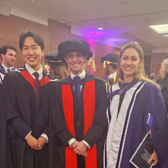 LMS Celebrates phd graduation